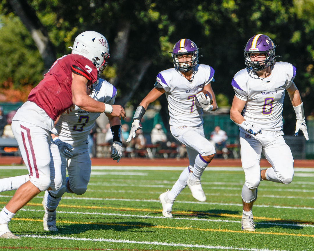 Elias Martinez (7) and Cooper Bagby (6) at the CIF 5-A State Championship Game